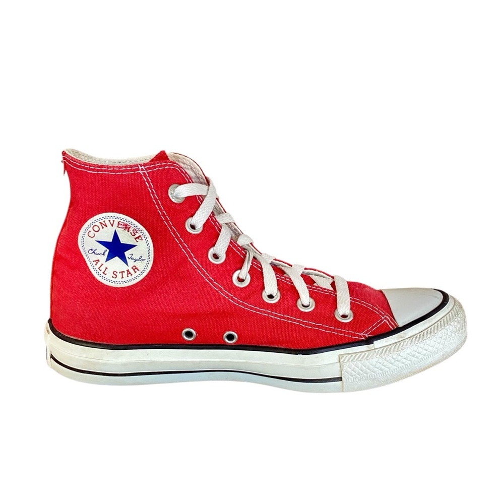 Converse Chuck Taylor High-Tops (Men 6, Women 8) All Star Red Canvas